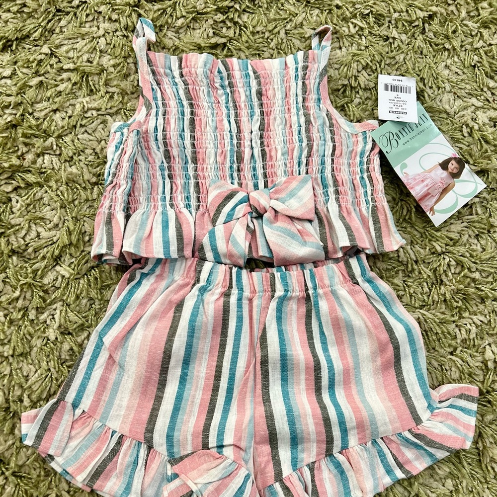 NWT-Bonnie Jean Girls 2 Piece Set